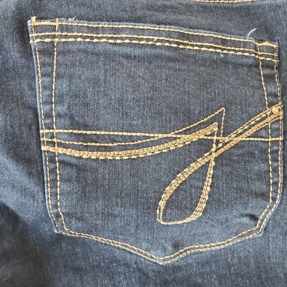 Jordache Vintage Mid Rise Skinny Jeans Size 14 EUC - Picture 3 of 8